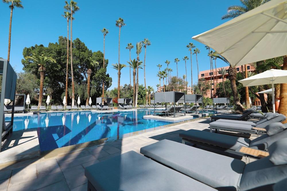 Kenzi Farah Hotel Marrakesh Exterior photo The pool at the hotel