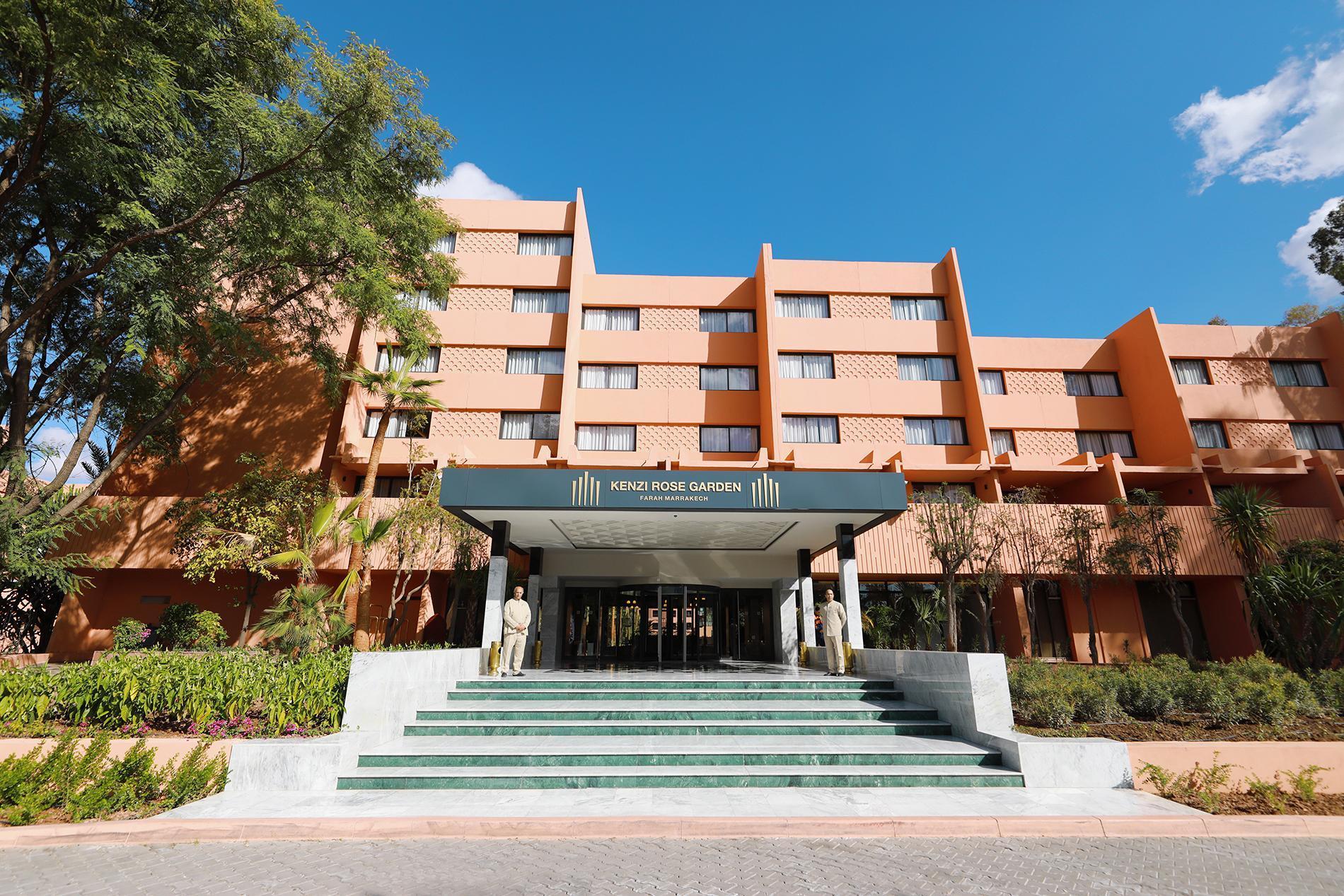 Kenzi Farah Hotel Marrakesh Exterior photo The entrance to the hotel